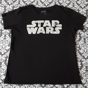 👩‍💻 StarWars Traditional 'STAR WARS' Black shirt